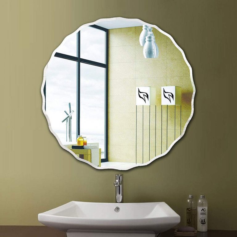 Frameless Bathroom Mirror Design Ideas for Modern Indian Homes