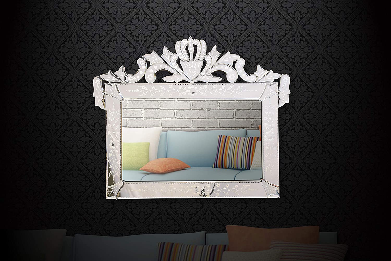 3D Designer Modern Wall Mirror