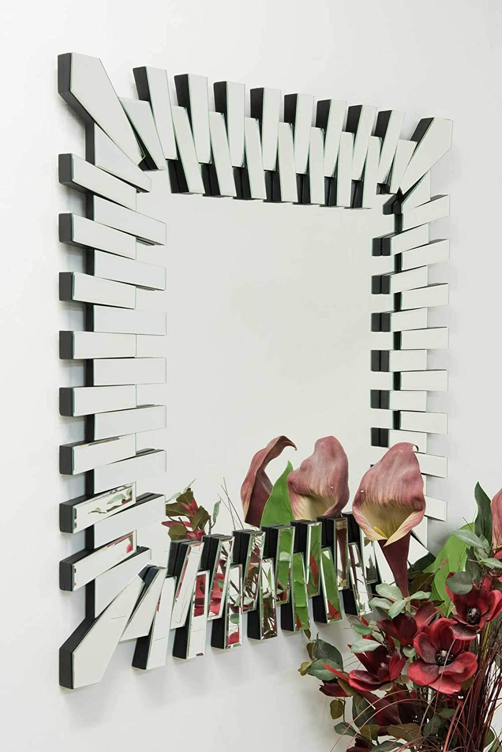 3D Square Modern Wall Mirror