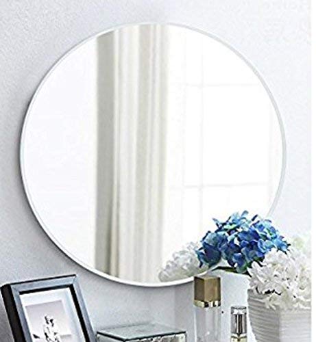 Accent Bevel Round Mirror