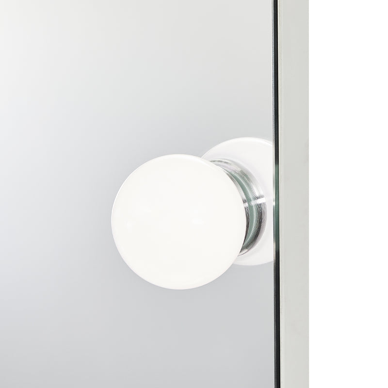 LED Arched Vanity Hollywood Mirror (3 Lights Integrated)