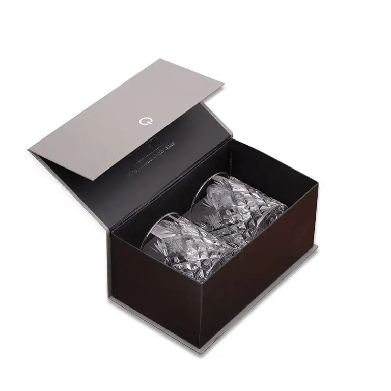 Ramanic Italian HandCut Crystal Whiskey Glass