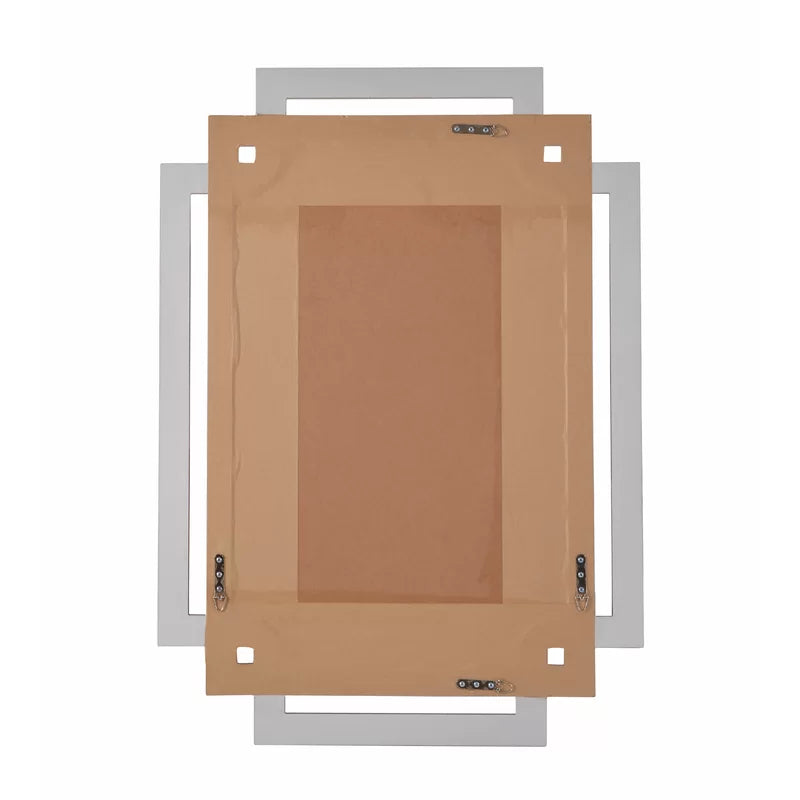 Alkire Asymmetrical Glass Wall Mirror