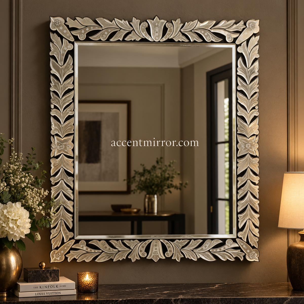 Aurora Venetian Wall Art Mirror