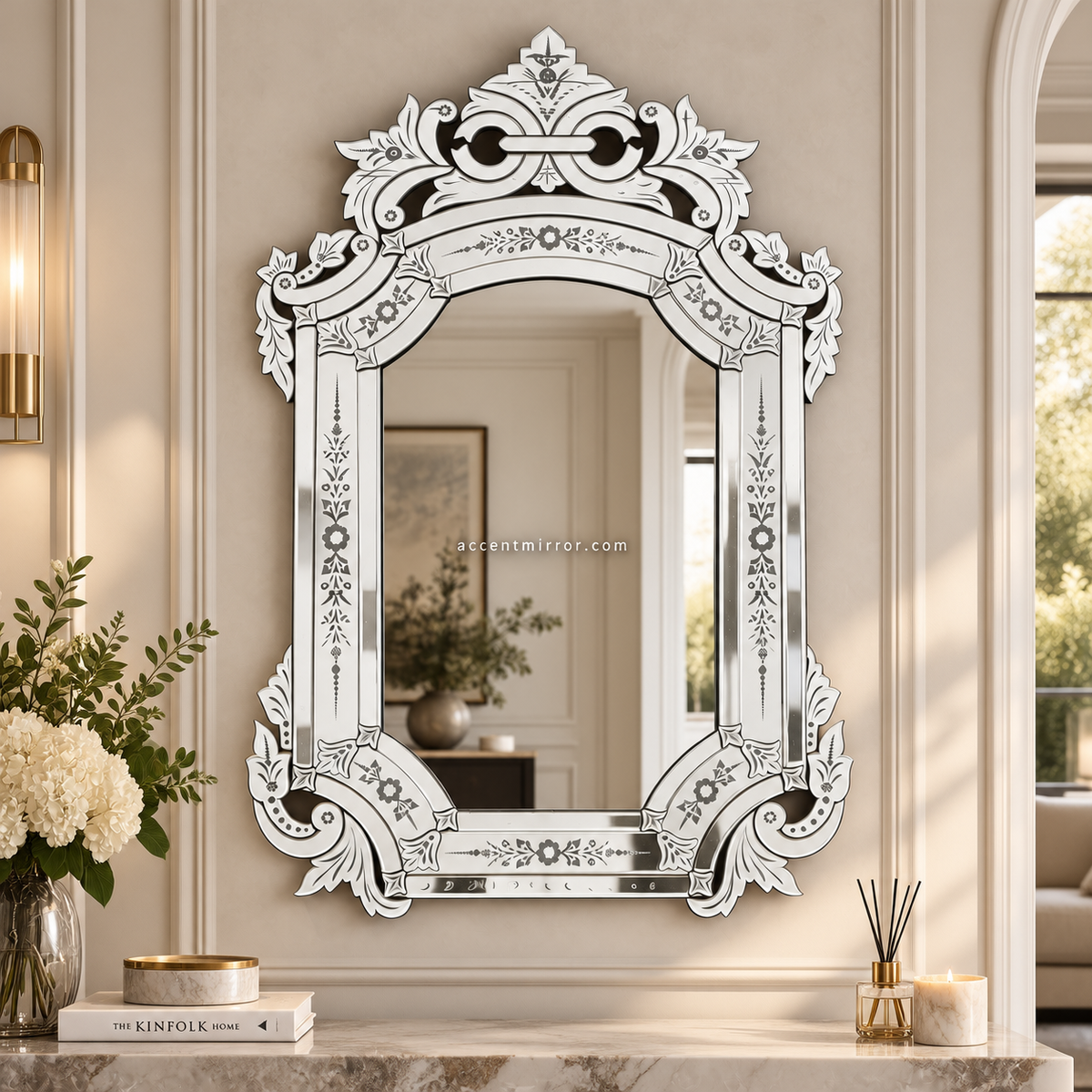 Classic Vintage Venetian Wall Mirror