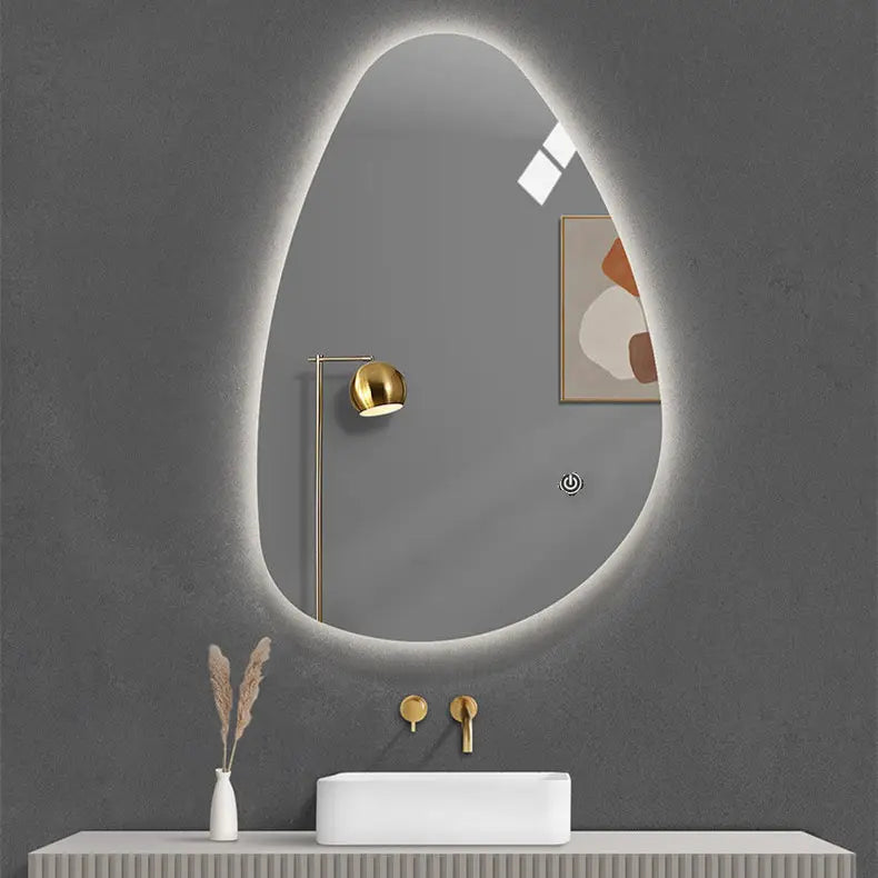 Octa Backlit Vertical Led Mirror With Touch Sensor (3 Led Lights Integrated)