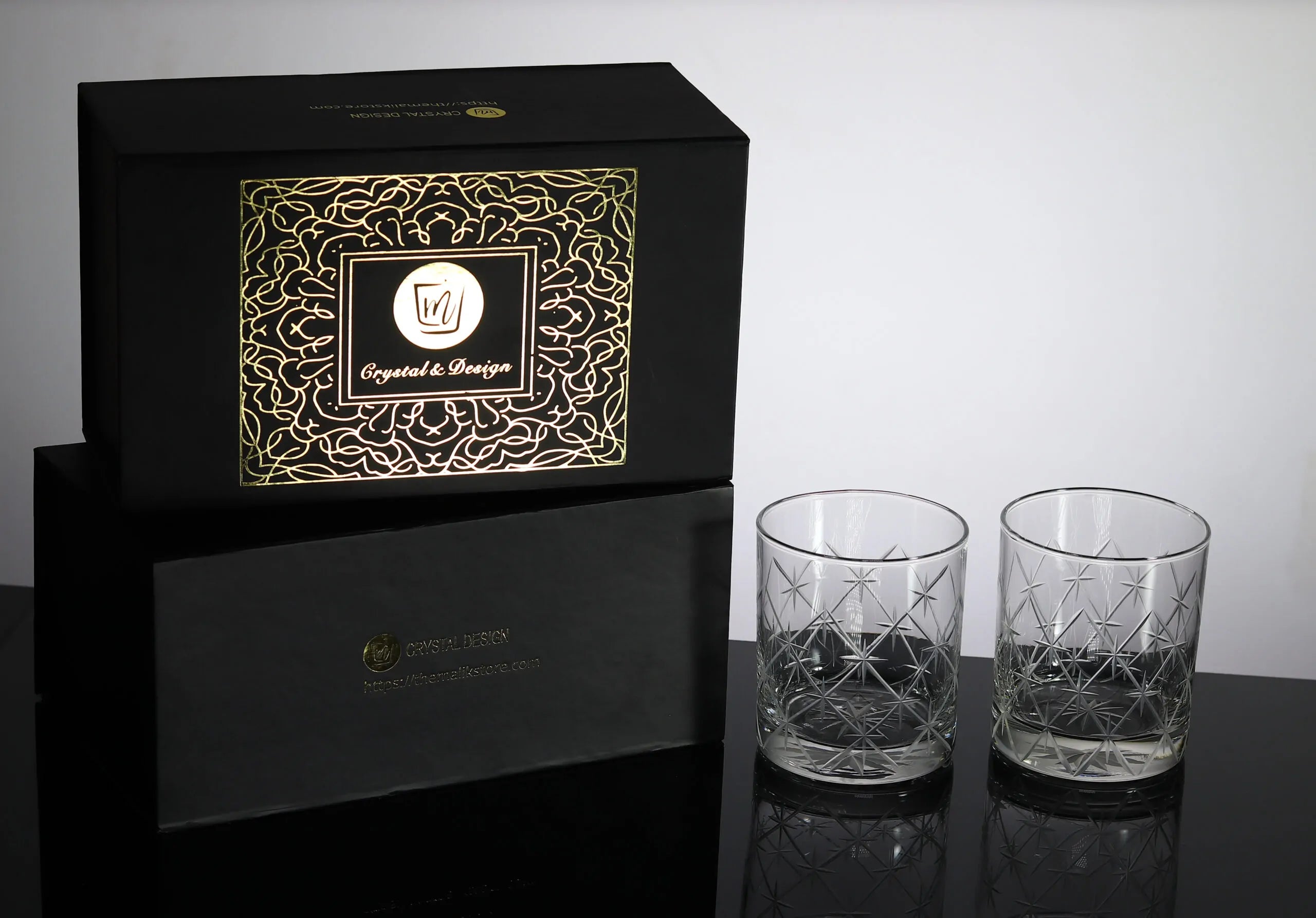 The Starline Crystal Whiskey Glass