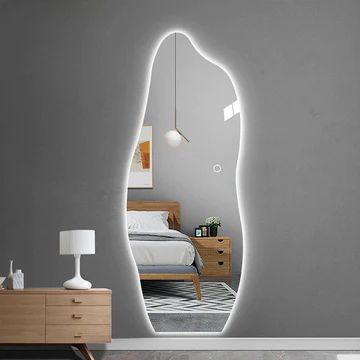Irregular Full Length Led Mirror With Touch Sensor & Dimmable