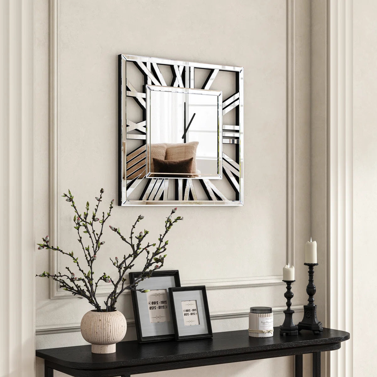Square Roman Wall Clock