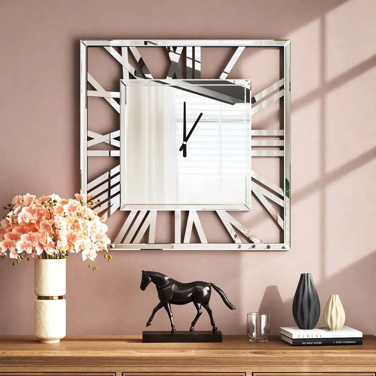 Square Roman Wall Clock
