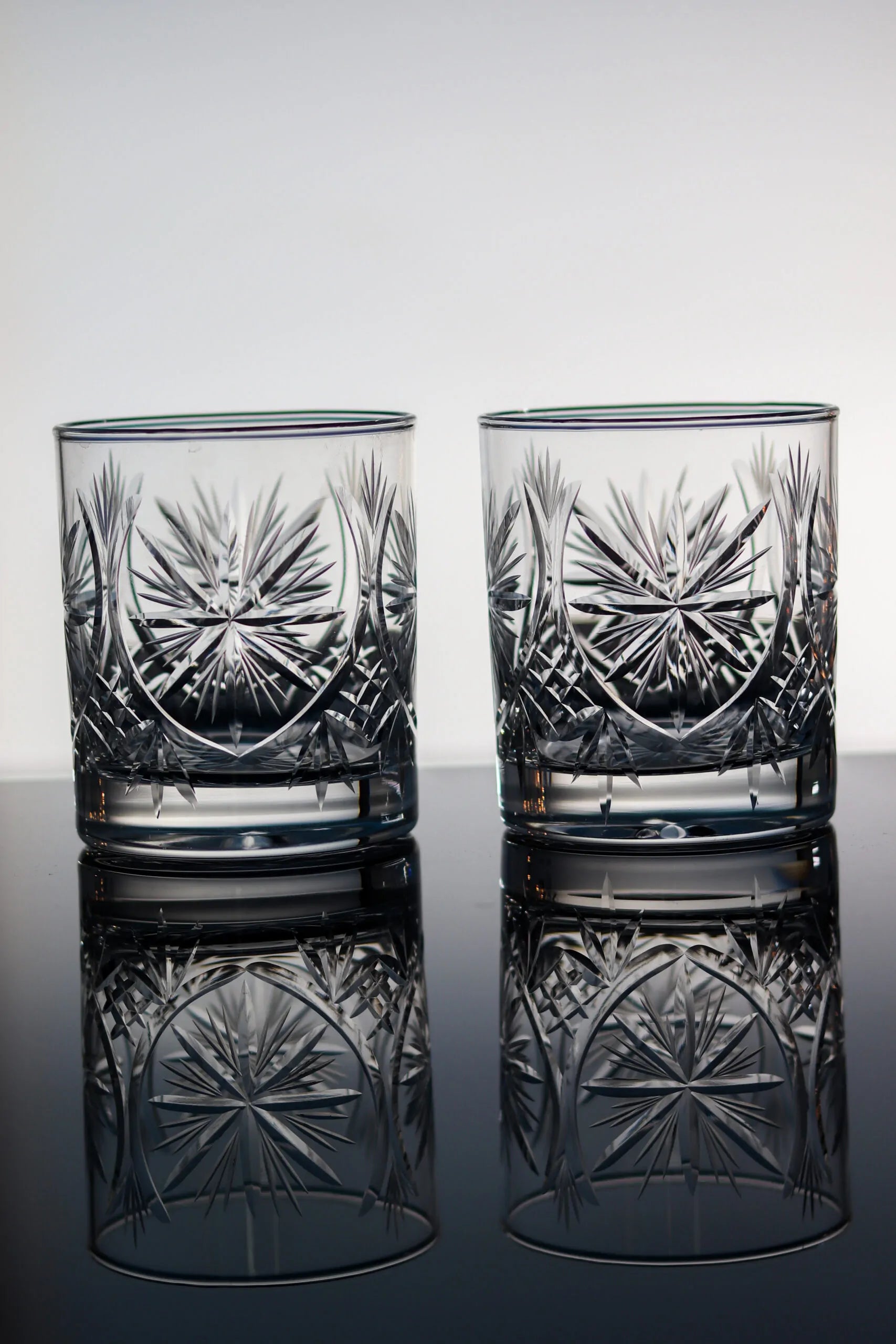 Alkemist Crystal Handcut Whisky Water Tumblers Glasses