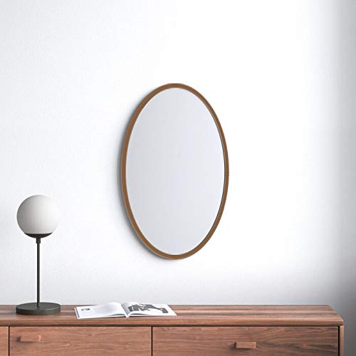 Black Oval Shape Mirror