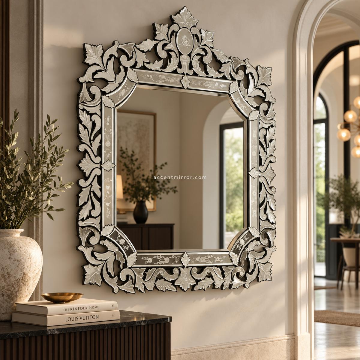 Lunetta Venetian Mirror