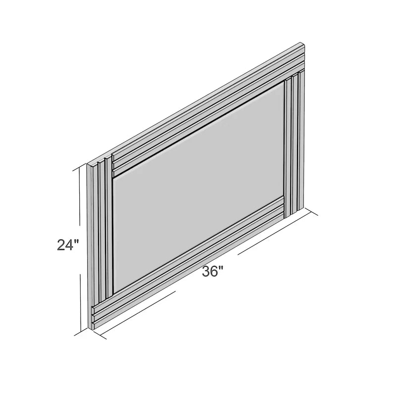 Marcel Traditional Beveled Accent Mirror