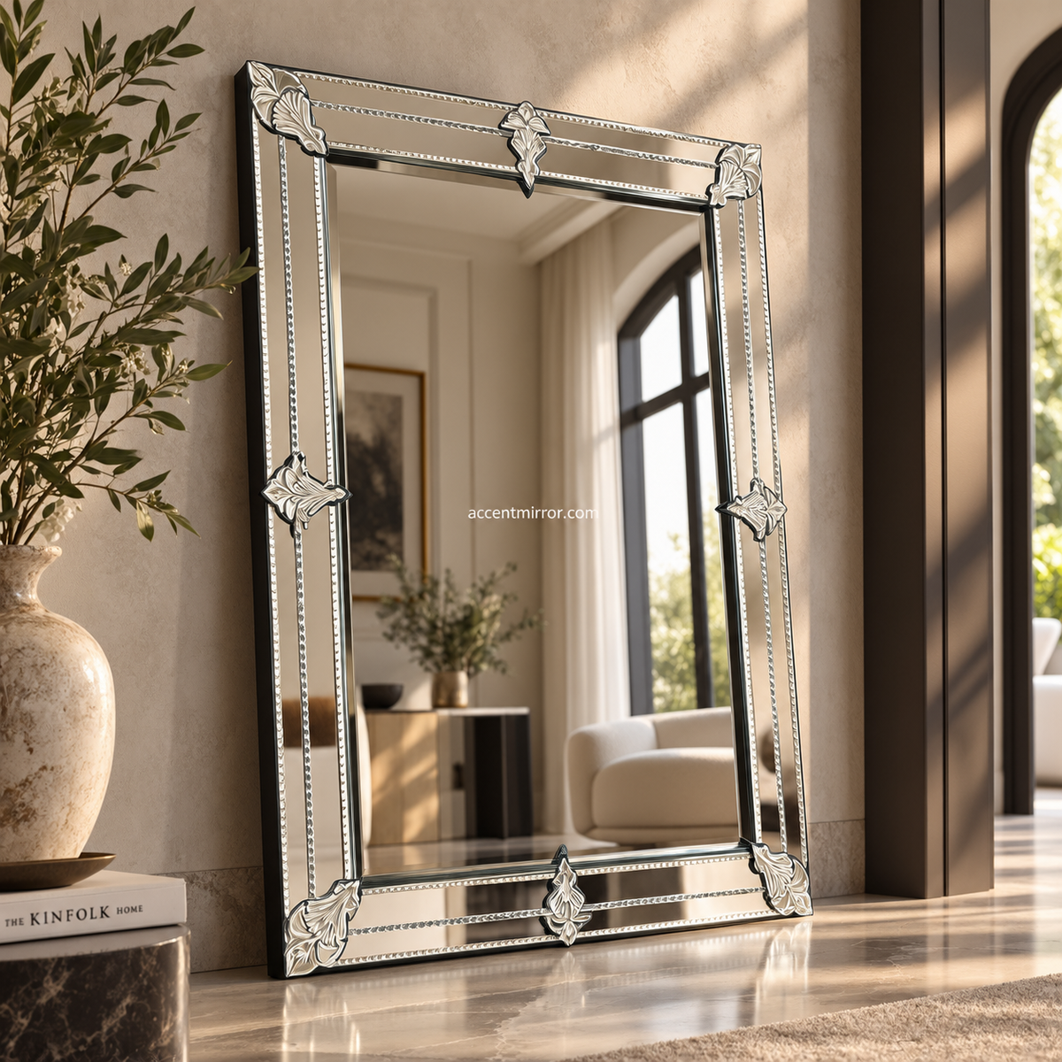 Minimalist Venetian Mirror