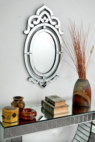 Oval Modern Wall Mirror
