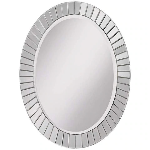 Oval Wall Cut Design Mirror