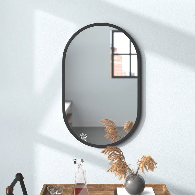Pill Shape Wall Mirror