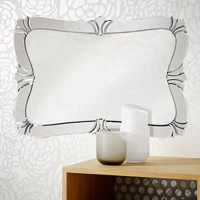 Platonic Horizontally Rectangular Mirror