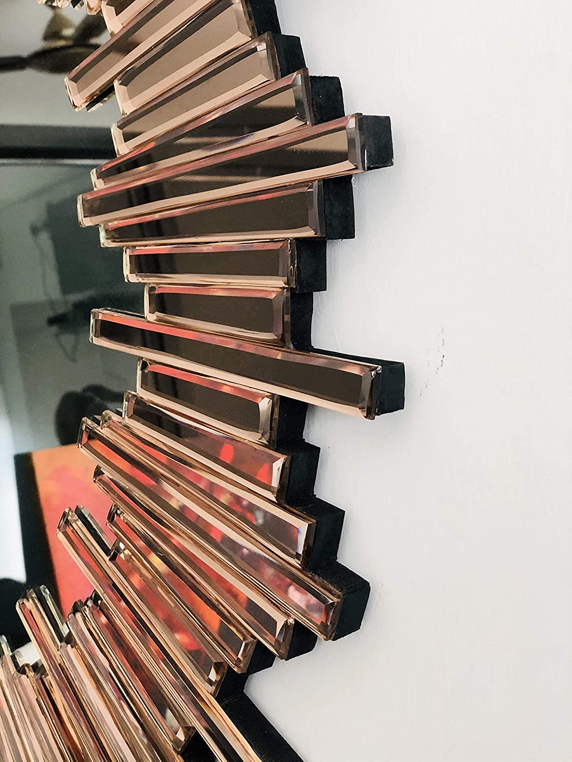 Ring Design Round Modern Mirror