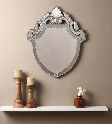 Sheild Venetian Wall Mirror
