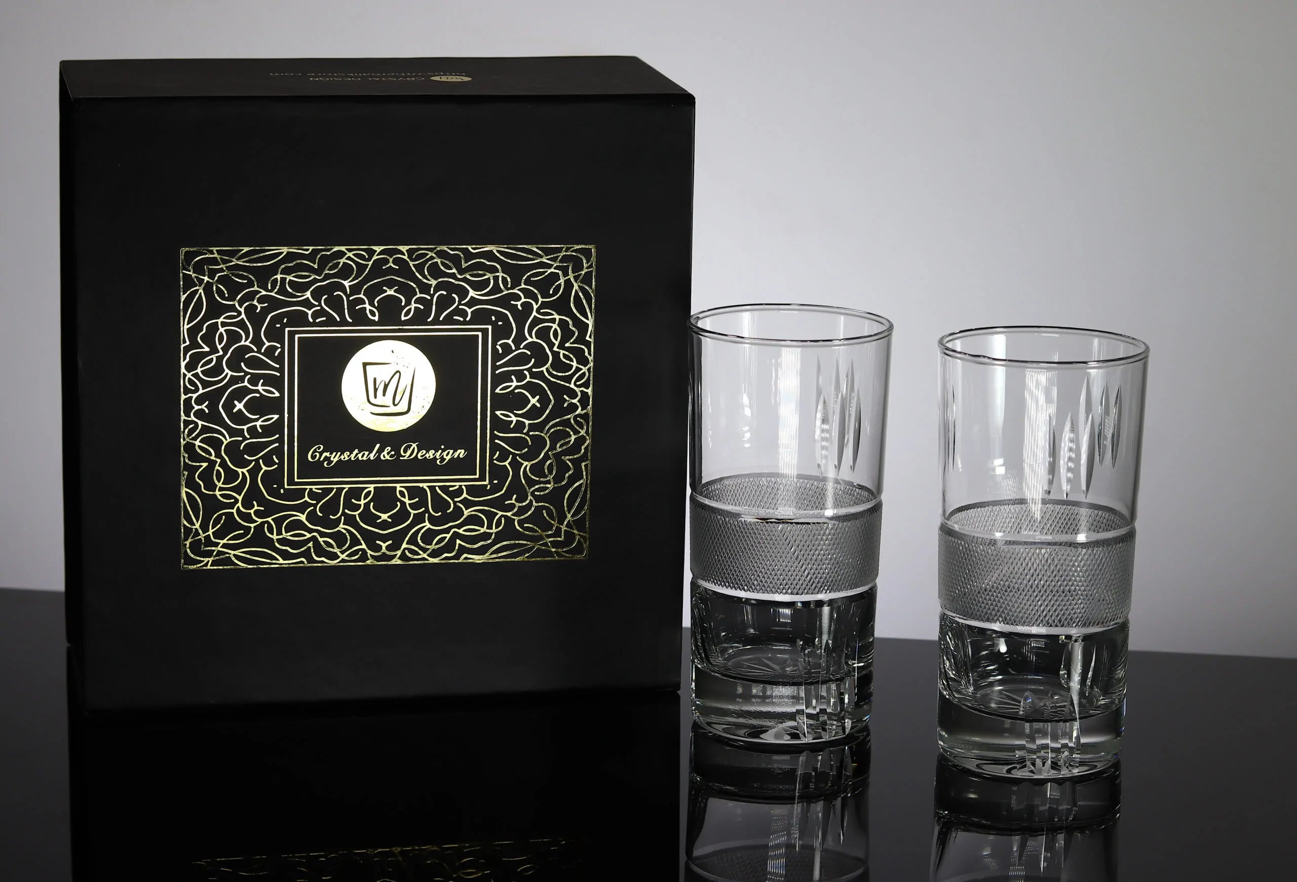 Prime Handcut Highball Glass