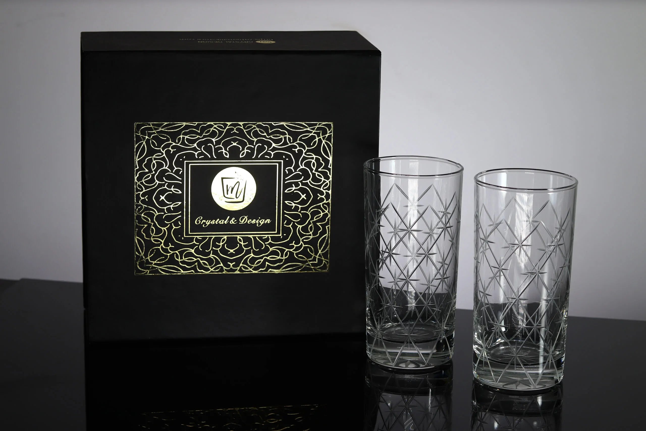 The Starline Crystal Highball Glass