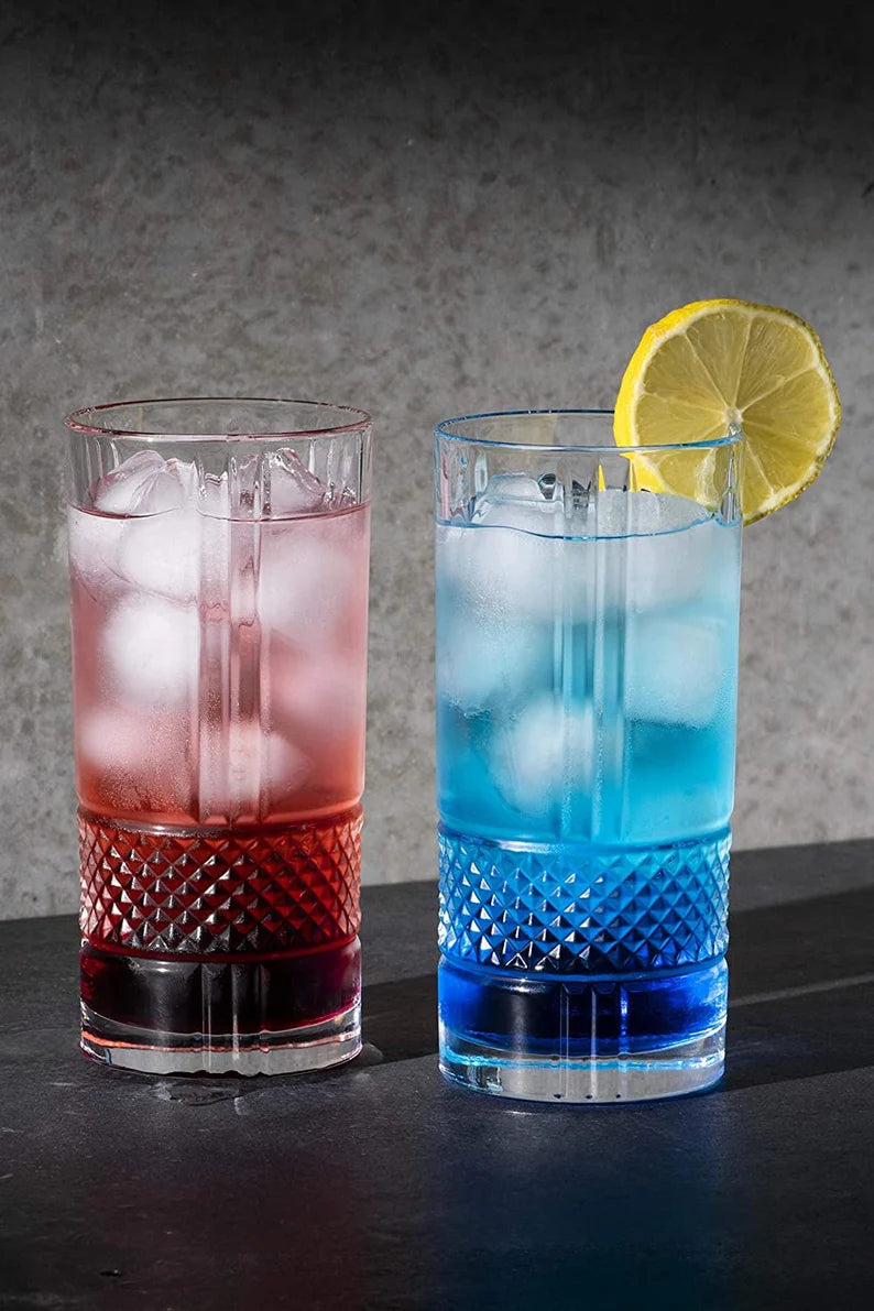 Crystal Long Drink Hi Balls Diamond Collection
