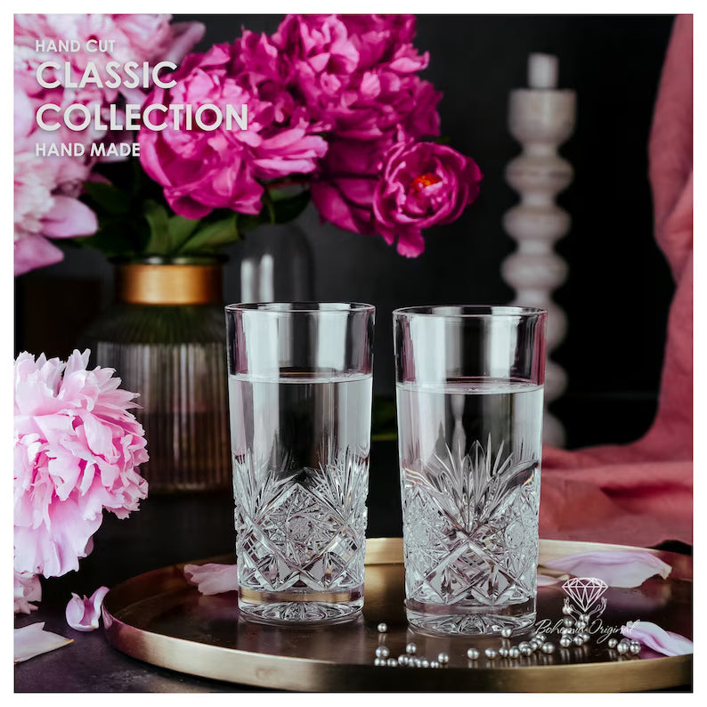 Primsy Handcut Highball Glass