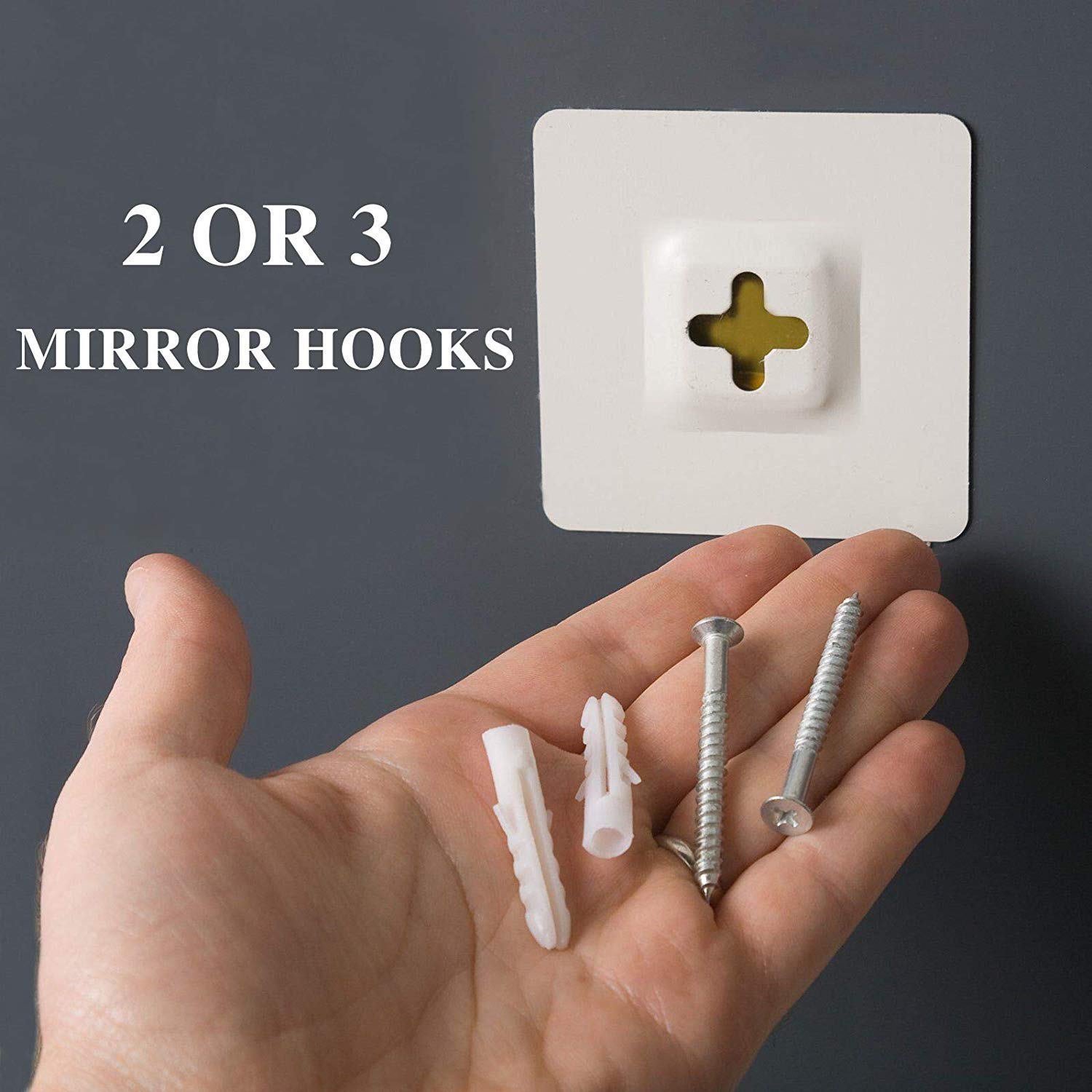 Unique Asymmetrical Frameless Mirror