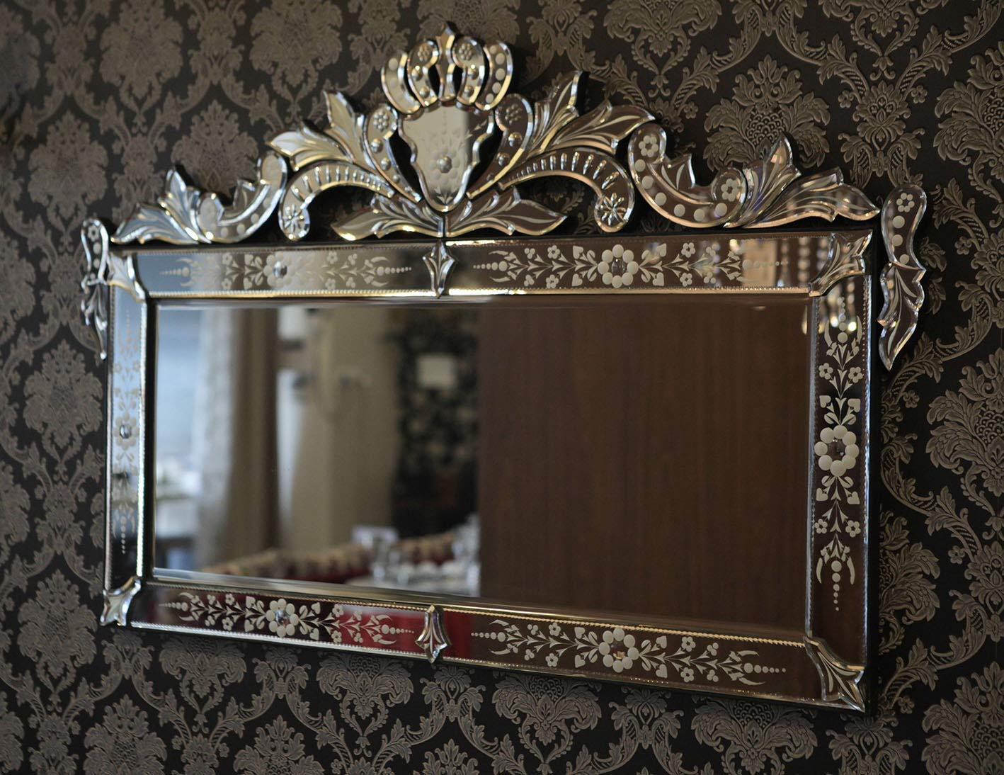 Rectangle Classic Venetian Mirror