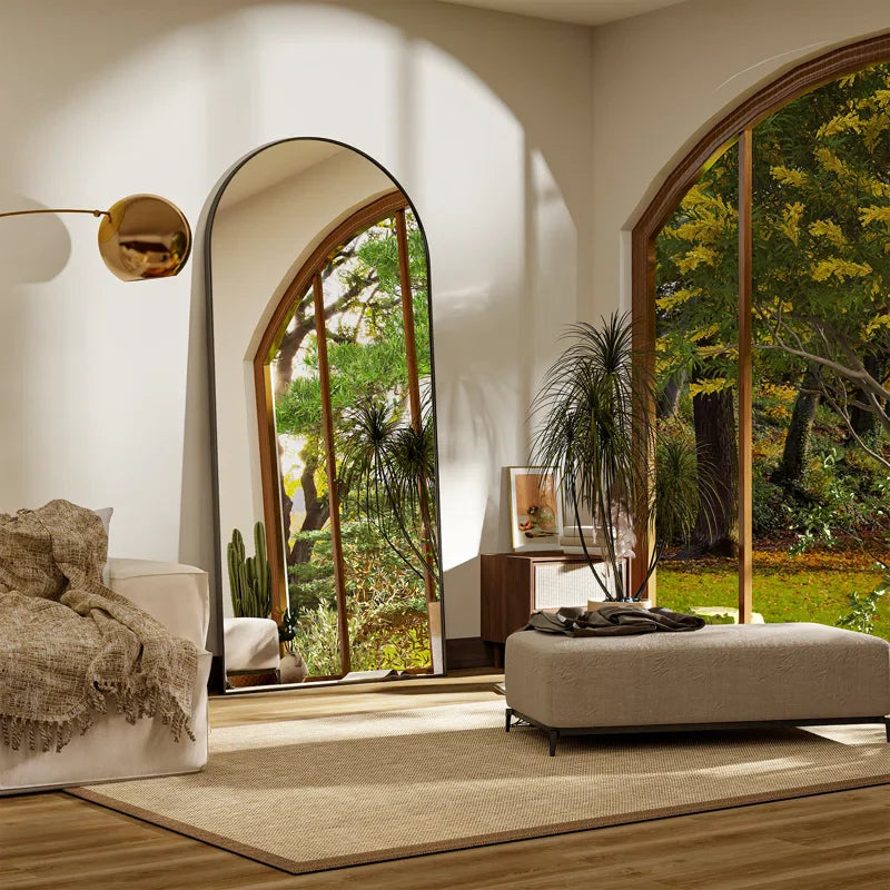 Framed Wall Mirror Decorating Tips