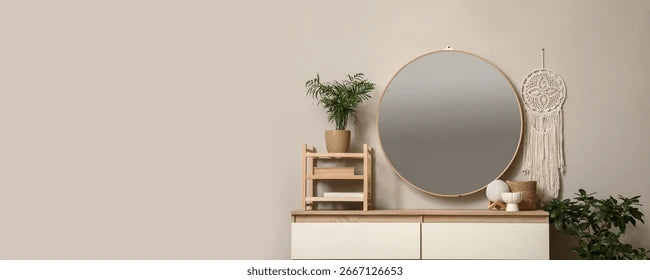 Wood Mirror