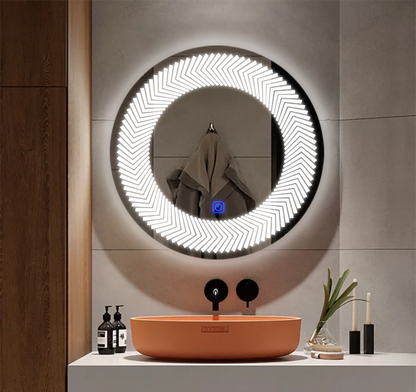 Kinsta Led Bathroom Mirror With Touch Sensor (3 Lights Integrated)