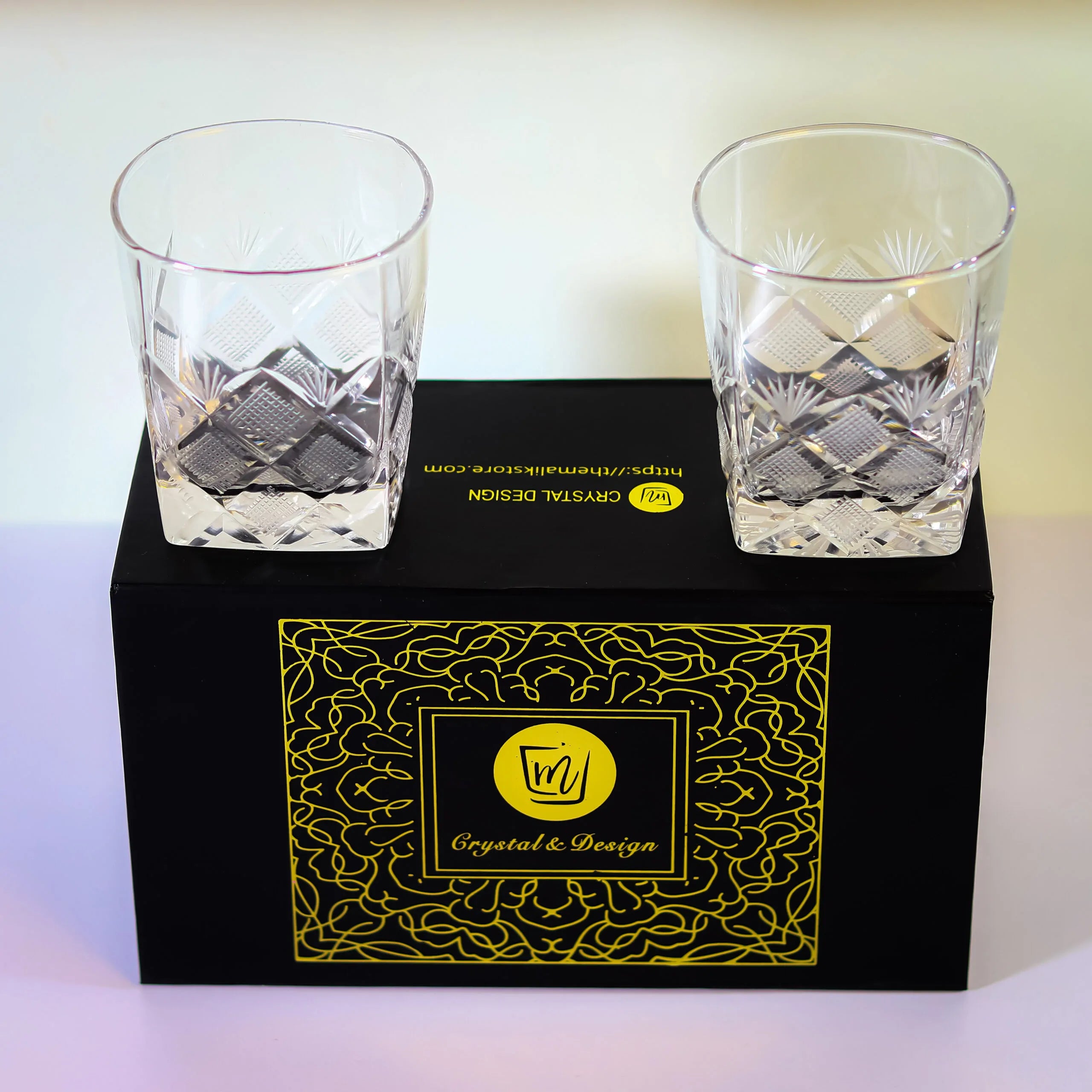 The Maren Crystal Whiskey Glass