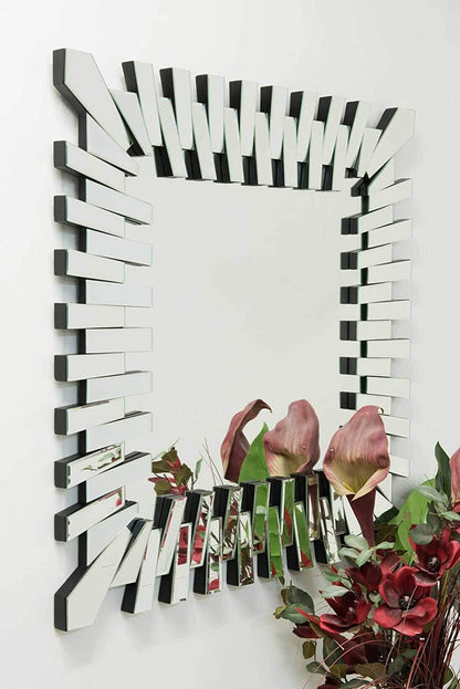 3D Square Modern Wall Mirror