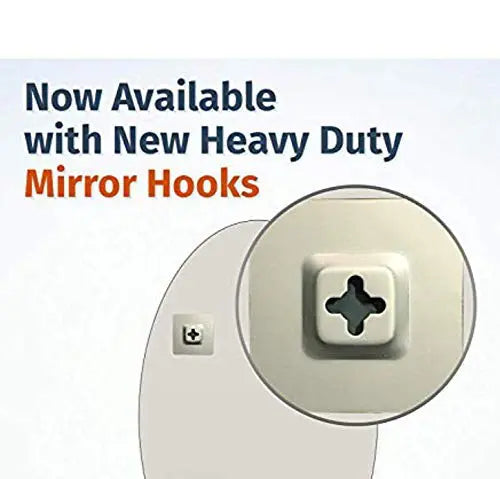 Accent Modern &amp; Beveled Oval Mirror