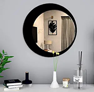 Accent Sideway Black Bathroom Mirror