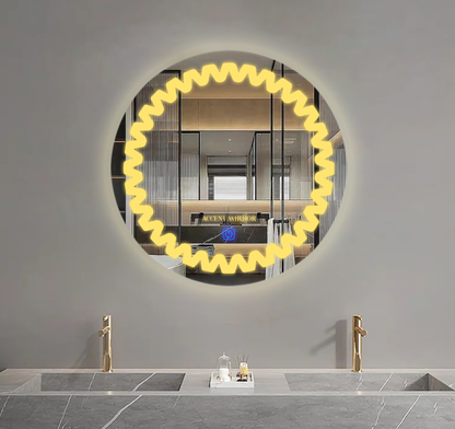 Maxie Led Bathroom Mirror With Touch Sensor & Dimmable (3 Lights Integrated)