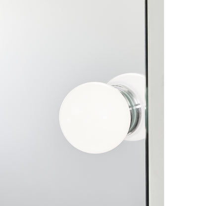 LED Arched Vanity Hollywood Mirror (3 Lights Integrated)