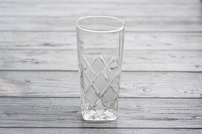 The Morgan Handcut Crystal Highball Glasses