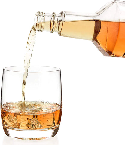 Glassglow Eggsy Rock Whiskey Glass, Pack of 6