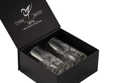 The Maxim Handcut Crystal Highball Glasses