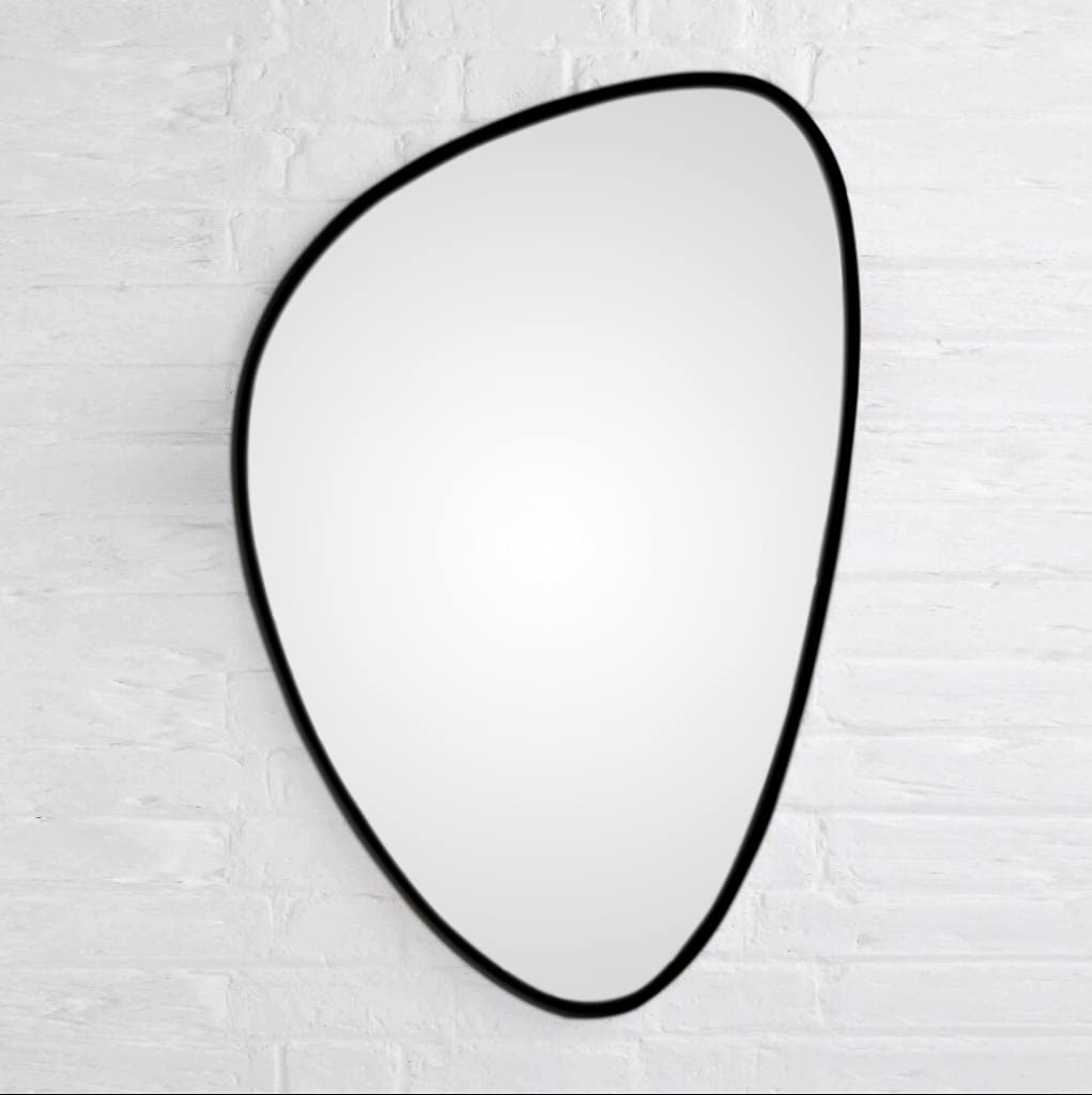 Accent Vanity Black Wall Mirror