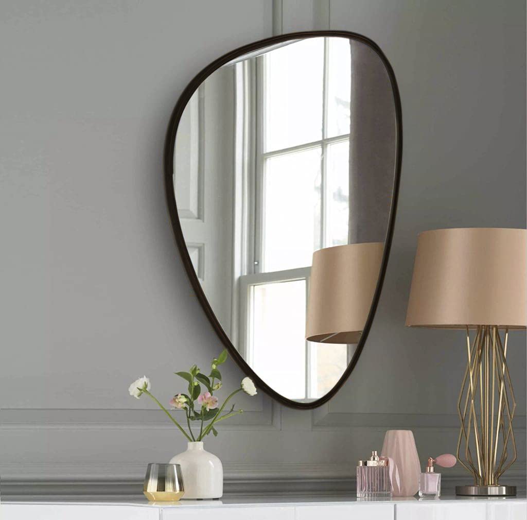 Accent Vanity Black Wall Mirror