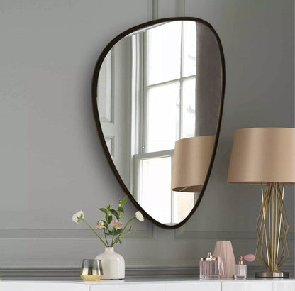 Accent Vanity Black Wall Mirror