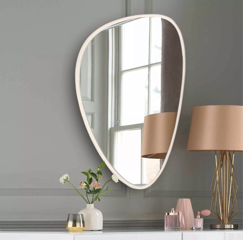 Accent Vanity White Wall Mirror