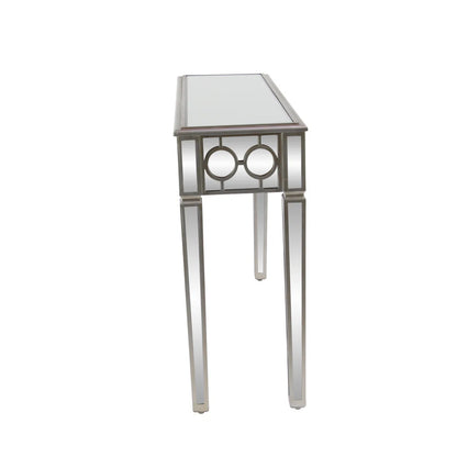 Arvena Luxe Mirrored Console Table (Exclusive on Accent Mirror)