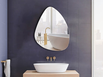 Assymetric Irregular Frameless Wall Mirror