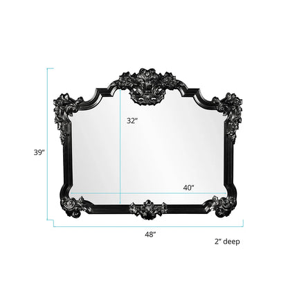 Astonia Wood Carved Wall Mirror